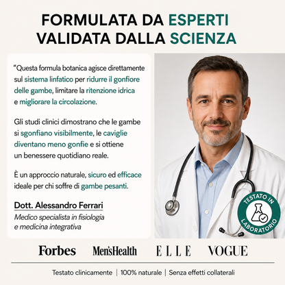 Miluro LymphGlow™ - Gocce Benessere per il Drenaggio Linfatico